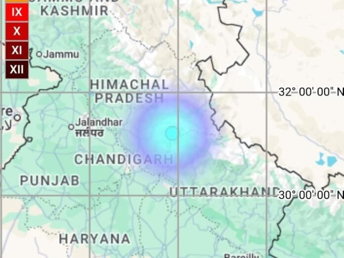 हिमाचल में लगे भूकंप के झटके:  शिमला जिला के रोहड़ू का चिड़गांव रहा केंद्र ,रिक्टर स्केल पर 3.0 तीव्रता की गई दर्ज - Shimla News