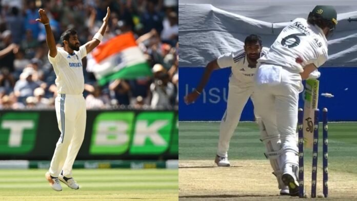 IND vs AUS: जसप्रीत बुमराह ने कोंस्टास को बोल्ड करते ही दिखाया अपना एग्रेशन, फैंस सहित सभी रह गए हैरान; देखें Video - India TV Hindi