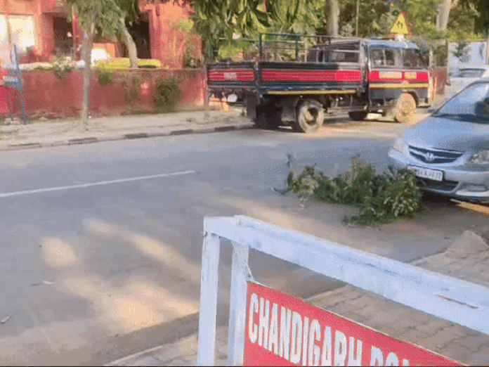 चंडीगढ़ के पुलिस थानों की बढ़ाई गई सुरक्षा:  मिल रहीं थीं उड़ाने की धमकी, कुछ धमाकों के बाद पुलिस आई थी हरकत में - Chandigarh News