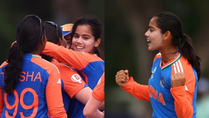 डेब्यू मैच में हैट्रिक लेकर मचाया तहलका, 5 रन देकर झटके 5 विकेट, भारत ने महज 2.5 ओवर में जीता मैच  - India TV Hindi