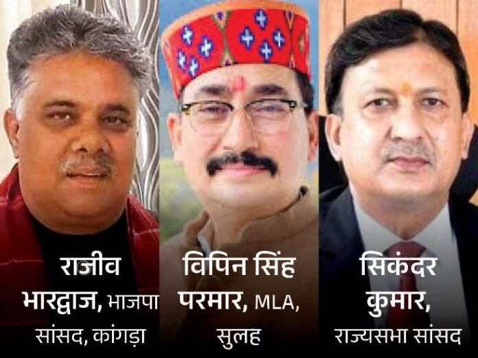 हिमाचल BJP अध्यक्ष की रेस में 9 नेता:  केंद्रीय मंत्री डॉ. जितेंद्र आज आला नेताओं से करेंगे चर्चा; भारद्वाज, परमार और सिकंदर प्रबल दावेदार - Shimla News