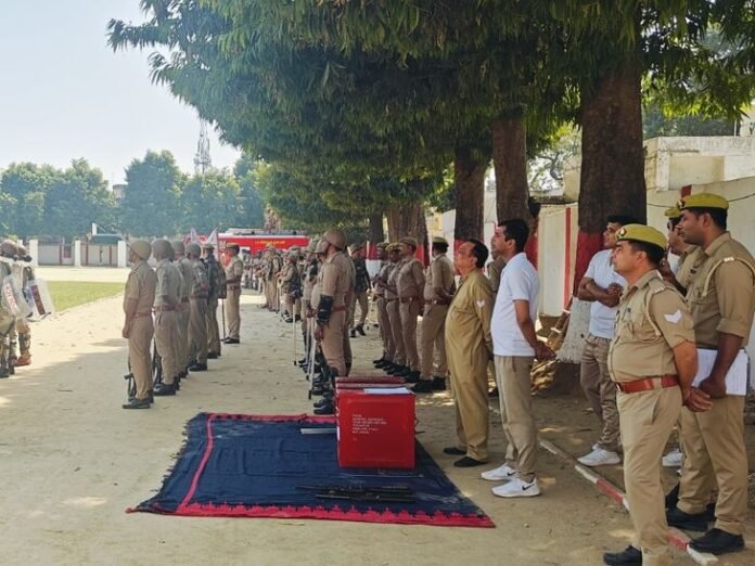 होली पर बिजनौर पुलिस अलर्ट:  दंगा नियंत्रण की मॉक ड्रिल, एसपी बोले- कानून तोड़ने वालों पर होगी कार्रवाई - Bijnor News