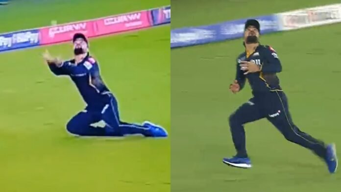 ऐसा कैच जिसे देख आप भी अपने दांतों तले दबा लेंगे उंगली, राशिद खान ने तो गजब ही कर दिय