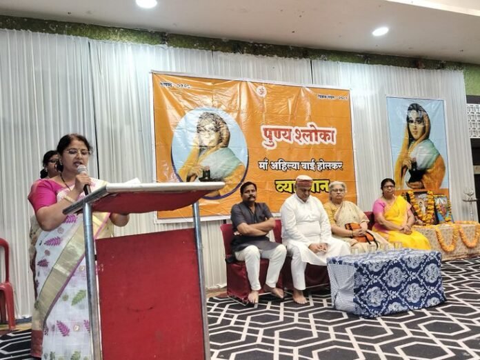 लोकमाता अहिल्याबाई होल्कर त्रिशताब्दी जन्मोत्सव समापन:  बालाघाट में एक साल तक चले कार्यक्रम, बच्चों ने किया नाट्य मंचन - Balaghat (Madhya Pradesh) News