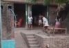 हरदोई में दो पक्षों में पथराव, VIDEO:  4 के खिलाफ केस दर्ज, गांव में पुलिस बल तैनात - Hardoi News
