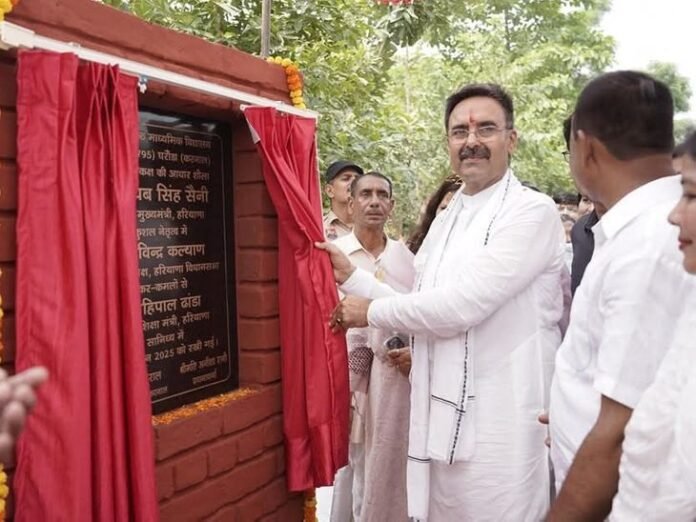 करनाल में विधानसभा अध्यक्ष ने कांग्रेस को घेरा:  बोले-गुटबाजी ठीक करनी चाहिए, 2.18 करोड़ की 5 परियोजनाओं का किया शिलान्यास - Gharaunda News