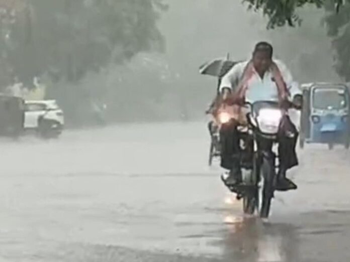कोरबा में मानसून की पहली बारिश:  एक घंटे की झमाझम बारिश से सड़कों पर जलभराव; लोगों को गर्मी से मिली राहत - Korba News