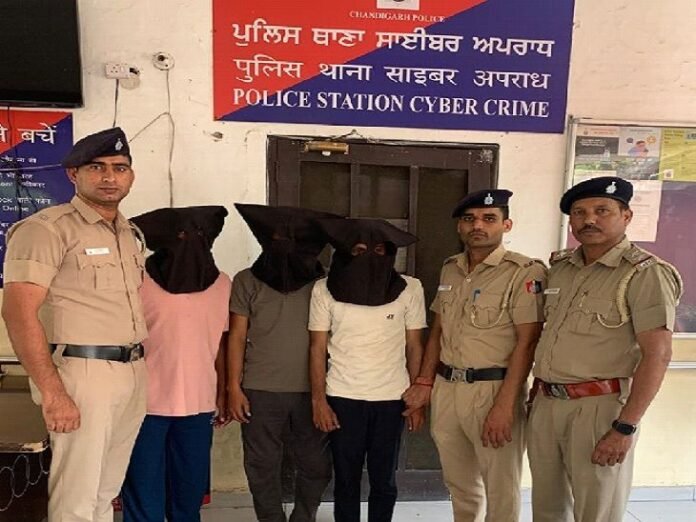 चंडीगढ़ में डिजिटल अरेस्ट करने वाले यूपी से काबू:  बुजुर्ग आर्किटेक्ट से 2.5 करोड़ ठगे थे, फर्जी अफसर व जज बन रकम ट्रांसफर करवाई - Chandigarh News