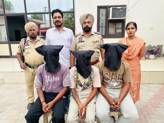 जगराओं में 25 लाख की हेरोइन जब्त:  3 तस्कर गिरफ्तार, मोगा से लेकर आए, भाई पहले से जेल में बंद - Jagraon News