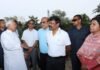 निर्माणाधीन फोर लेन पुल का CM ने लिया जायजा:  1794 करोड़ रुपए की लागत से हो रहा निर्माण, 60% तक काम पूरा - Hajipur (Vaishali) News