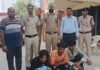 पंचकूला में 2 युवक और 2 नाबालिग गिरफ्तार:  हथियार दिखाकर युवक से छीना कड़ा, नशे की पूर्ति के लिए वारदात - Panchkula News