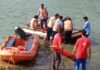 बांग्ला घाट पर SDRF-होमगार्ड ने की मॉक ड्रिल:  विदिशा में बाढ़ से निपटने की तैयारी; तीन तरह के रेस्क्यू का प्रदर्शन - Vidisha News