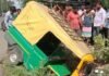 यसेन में फोरलेन किनारे खुले नाले में गिरा ऑटो:  32 करोड़ की लागत से बनी थी सड़क, नाले खुले छोड़े; PWD ने दिया ढंकवाने का भरोसा - Raisen News
