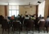राजौंद में नगर पालिका कर्मचारी संघ का प्रदर्शन:  13-14 मई को उल्टी झाड़ू लेकर विरोध, 16 मई को भूख हड़ताल - rajaund News