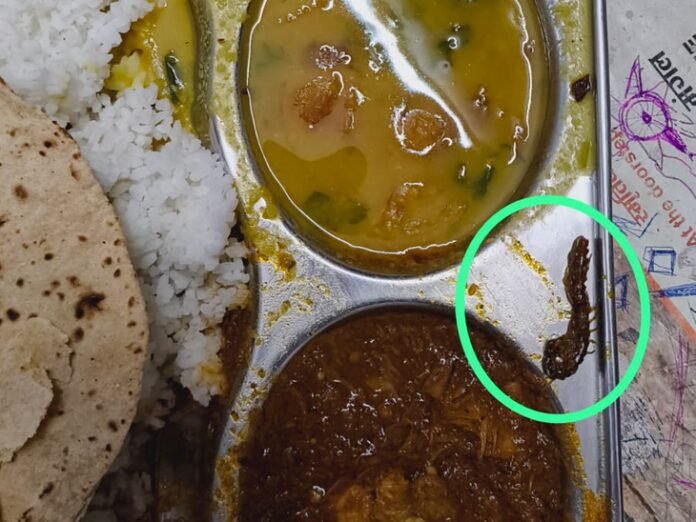 सरकारी छात्रावास में कीड़े वाला खाना खाकर 3 बच्चे बीमार:  30 बच्चों ने खाया था; रीवा के अस्पताल में भर्ती, कलेक्टर ने दिए जांच के निर्देश - Rewa News