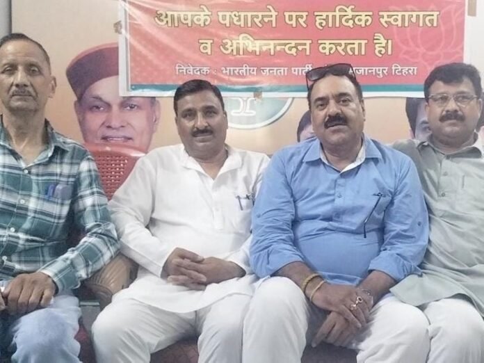 सुजानपुर विधायक पर भाजपा ने साधा निशाना:  मंडल अध्यक्ष बोले- एक साल का कार्यकाल निराशाजनक, क्षेत्र का विकास बीजेपी की देन - Sujanpur News