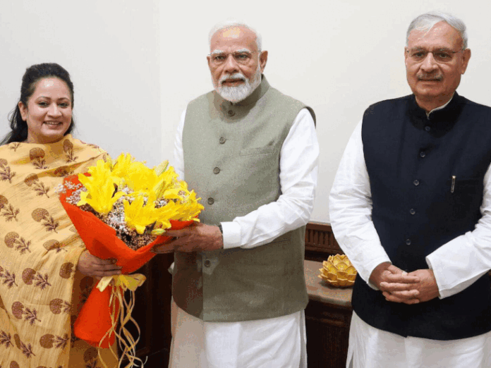 PM मोदी के मिशन से जुड़ी हरियाणा की स्वास्थ्य मंत्री:  ABHA कार्ड बनवाया; राज्य में 1.63 करोड़ जुड़े, CHC मुलाना में ऑनलाइन रजिस्ट्रेशन शुरू - Haryana News