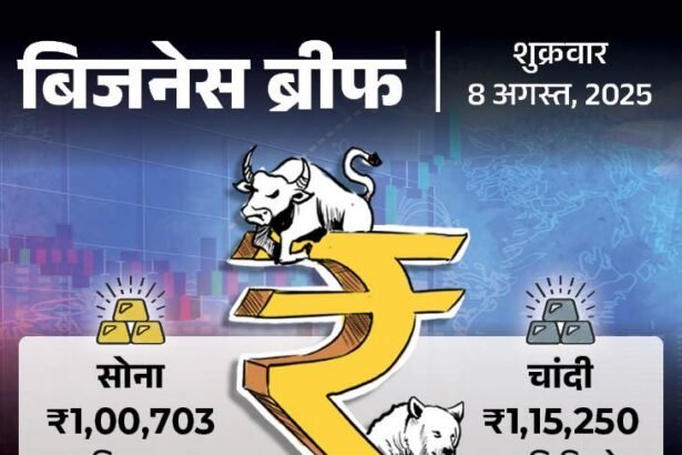business-news-update-rbi-loan-interest-rate-gold-rate-today-trump-25-tariff | भारत पर ट्रम्प का 25% टैरिफ लागू हुआ: ट्रम्प को सोने से बना गिफ्ट मिला; मुकेश अंबानी ने लगातार 5वें साल सैलरी नहीं ली
