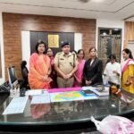 BJP Mahila Morcha tied Rakhi to policemen | भाजपा महिला मोर्चा ने बांधी पुलिसकर्मियों को राखी: सुरक्षा और सम्मान का दिलाया विश्वास – Bundi News