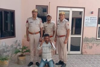 Made an objectionable video and demanded 5 lakhs hanumangarh Rajasthan | आपत्तिजनक वीडियो बनाकर 5 लाख मांगे: एक आरोपी गिरफ्तार, यूपीआई कराए 35 हजार रुपए; वारदात में महिलाएं भी शामिल – Hanumangarh News