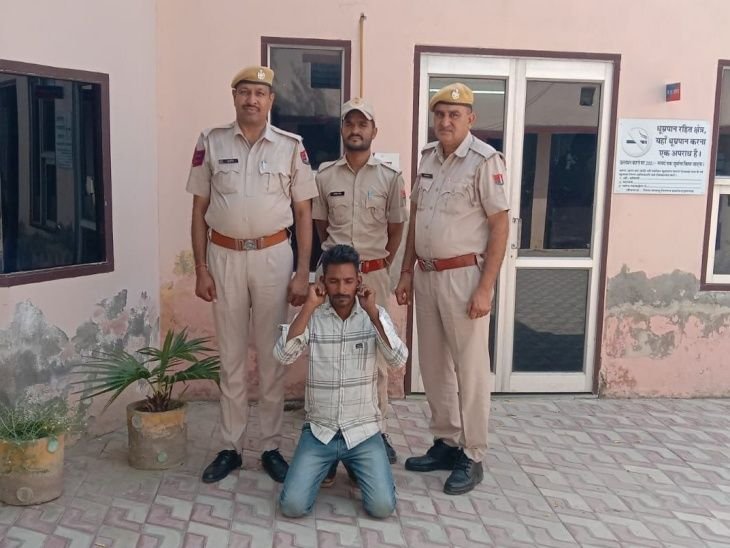 Made an objectionable video and demanded 5 lakhs hanumangarh Rajasthan | आपत्तिजनक वीडियो बनाकर 5 लाख मांगे: एक आरोपी गिरफ्तार, यूपीआई कराए 35 हजार रुपए; वारदात में महिलाएं भी शामिल – Hanumangarh News