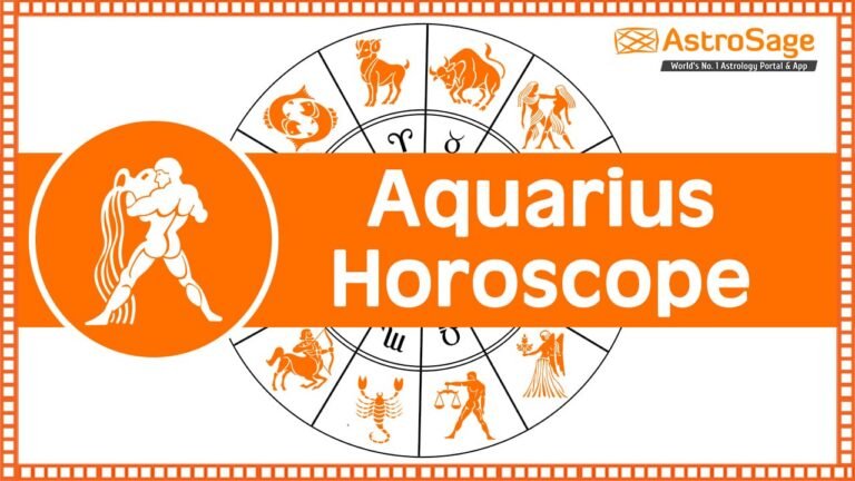 Aquarius Daily Horoscope – Aquarius Horoscope Today