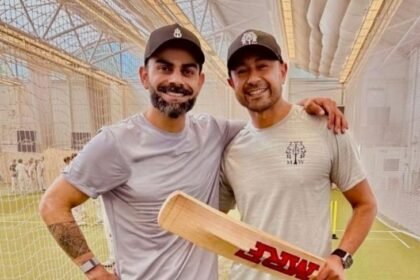 Virat Kohli Training Update; Gujarat Titans Coach | IND VS AUS ODI | कोहली ने इंटरनेशनल क्रिकेट में वापसी की तैयारी शुरू की: गुजरात टाइटंस के कोच से ले रहे ट्रेनिंग; अक्टूबर में ऑस्ट्रेलिया से वनडे सीरीज खेलेंगे