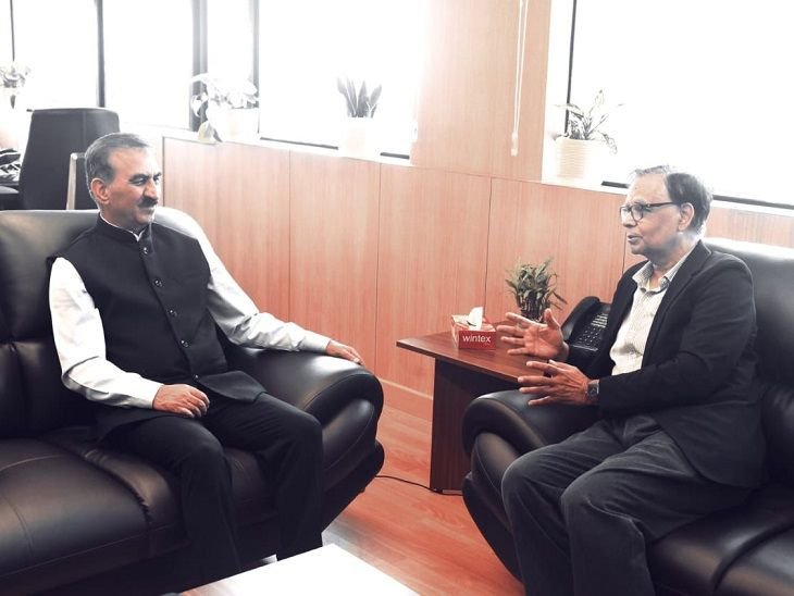 Himachal CM Sukhvinder Sukhu Meet Finance Commission Chairman | Union Ministers | Delhi | हिमाचल CM 16वें वित्त आयोग चेयरमैन से मिले: दिल्ली में चल रही मीटिंग; रेवेन्यू डेफिसिट ग्रांट बढ़ाने की करेंगे मांग – Shimla News