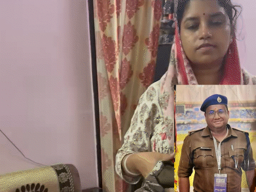 Raipur Naxal IED Blast; Martyr Akash Rao Giripunje Wife | Police Job | शहीद आकाश की पत्नी बोलीं- वर्दी ‘साहेब’ को करीब रखेगी: कई ऑप्शन दिए गए, मैंने पुलिस-विभाग ही चुना; उन्होंने कहा था- कमजोर नहीं पड़ना – Chhattisgarh News