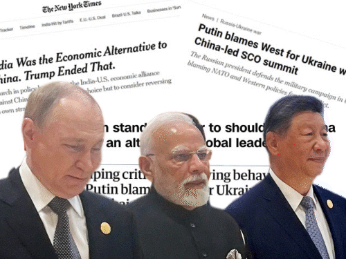 Narendra Modi China Visit Reaction; BBC NYT | CNN Al Jazeera | SCO समिट पर वर्ल्ड मीडिया: NYT ने लिखा- अमेरिका के लिए भारत अब चीन का विकल्प नहीं, CNN की खबर- अमेरिकी दादागिरी के खिलाफ चीन