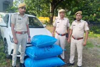 51 kg opium poppy seized in Pratapgarh | प्रतापगढ़ में 51 किलो अफीम डोडाचूरा पकड़ा: पुलिस को देख खेतों में भागा तस्कर, कार जब्त – pratapgarh (Rajasthan) News