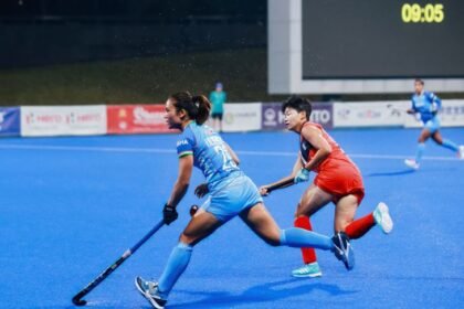 Indian women’s hockey team won the first match in Super-4 | भारतीय महिला हॉकी टीम ने सुपर-4 में पहला मैच जीता: एशिया कप में कोरिया को 4-2 से हराया; वैष्णवी, संगीता, लालरेम्सियामी और रुतुजा के गोल