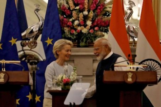 India-EU Free Trade Agreement Talks Gain Momentum | भारत-यूरोपियन यूनियन के बीच फ्री ट्रेड पर बातचीत शुरू: EU की टीम दिल्ली पहुंची; ट्रम्प के 50% टैरिफ का असर कम करने की तैयारी