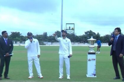 Duleep Trophy 2025 Final Score Update; Rajat Patidar | Central Vs South Zone | दलीप ट्रॉफी फाइनल- सेंट्रल जोन ने टॉस जीतकर बॉलिंग चुनी: टीम के पिछले 5 मैचों में 2 ड्रॉ रहे, साउथ जोन ने पिछले 5 में से 4 मैच जीते