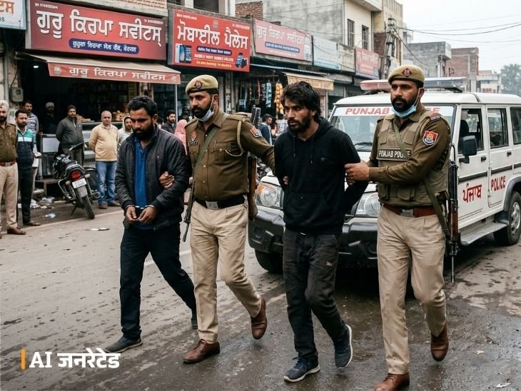 पंजाब के मलेरकोटला में 2 आतंकी गिरफ्तार:पंजाब और जम्मू-कश्मीर पुलिस ने दबोचा, 5 साल से गांव शेरवानी कोटे में करते थे मजदूरी