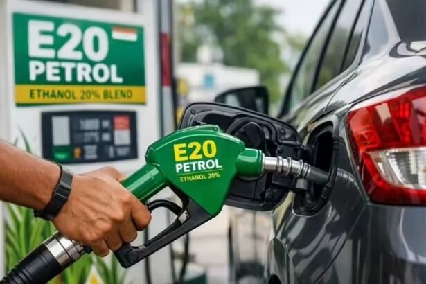 1 अप्रैल से 20% एथेनॉल मिक्स पेट्रोल अनिवार्य:तेल कंपनियों को E20 पेट्रोल बेचना होगा, पुरानी गाड़ियों के माइलेज पर असर संभव