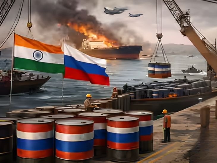 India Buys 60 Million Barrels Russian Crude for April Amid Israel-Iran War & Hormuz Crisis