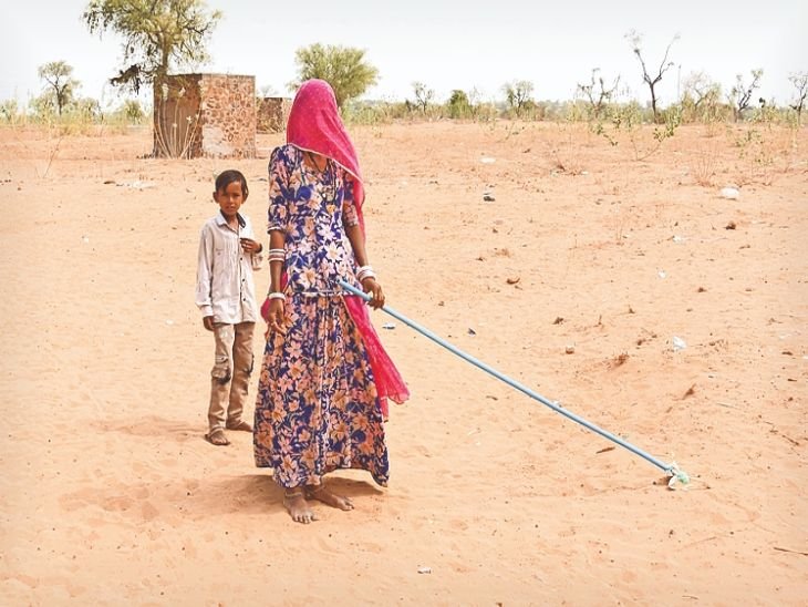 बाड़मेर लिफ्ट परियोजना:बिना प्लानिंग 15 गांवों में किए नल कनेक्शन, पानी एक बूंद नहीं आया