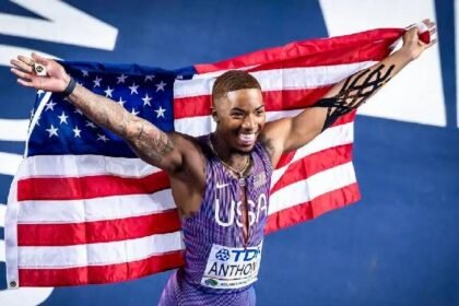 Jordan Anthony, The new sensation of track and field, Jordan Anthony of the United States