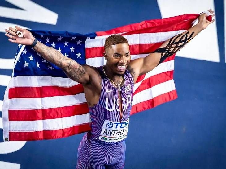 Jordan Anthony, The new sensation of track and field, Jordan Anthony of the United States