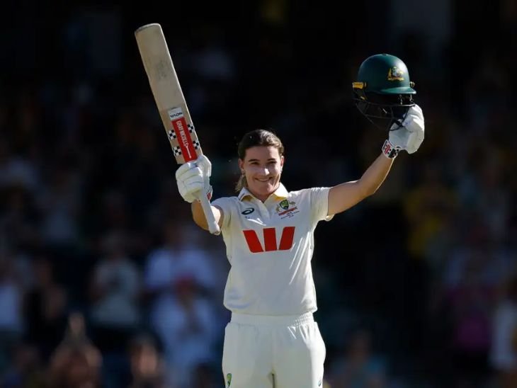 Australia India Womens Test | Perth: Harmanpreet Kaur Sayali Satghare Annabel Sutherland