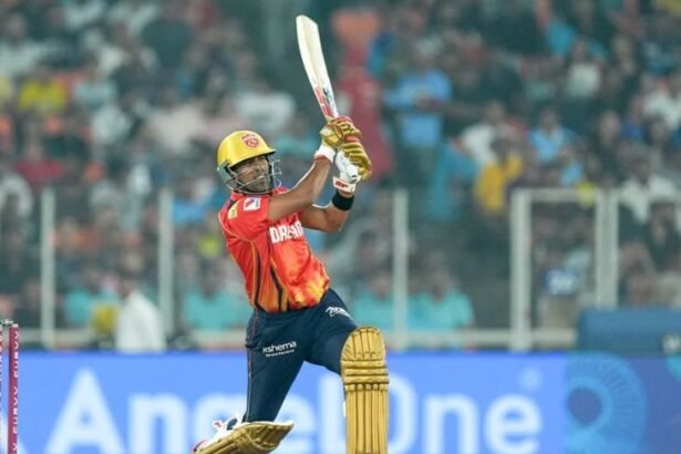 शशांक सिंह का गोल, इम्पैक्टफुल पारियां:टीम को चैंपियन बनाने पर पूरा फोकस, 31 मार्च को गुजरात टाइटंस से भिड़ेगी पंजाब किंग्स