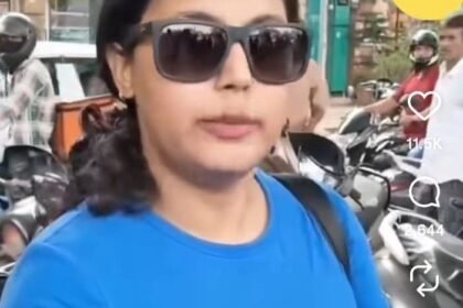 बाइक में तोड़फोड़ करने वाली युवती के खिलाफ कार्रवाई:माफीनामा जारी; विधायक से भी बहस करते युवती का वीडियो हुआ था वायरल