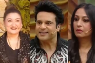 मामी सुनीता को देखते ही पैरों पर गिरे कृष्णा अभिषेक:देखकर रो पड़ीं पत्नी कश्मीरा शाह, गोविंदा पर दिए बयान से सालों बात बंद रही थी