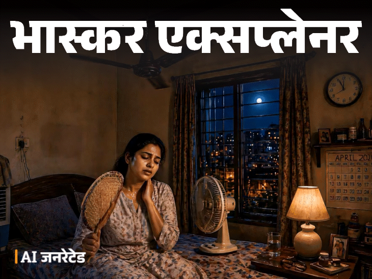 IMD Warm Night Heat Crisis Reason; Global Warming