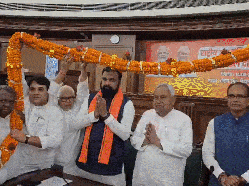 Bihar New CM Samrat Chaudhary Oath