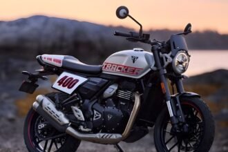 ट्रायम्फ ट्रैकर 400 भारत में लॉन्च:40hp पावरफुल बाइक में 17-इंच के अलॉय व्हील, कीमत ₹2.46 लाख