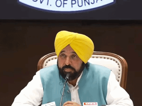 AAP मंत्री के घर रेड से भड़के पंजाब CM:बोले- नॉन BJP सरकार को तंग कर रहे, बिल लटकाकर रखते हैं; सरकार ट्रंप चला रहे