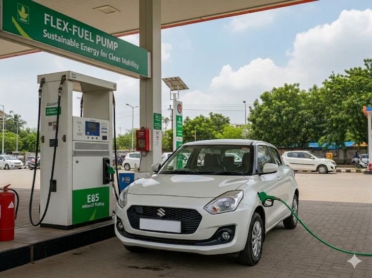 E20 के बाद E85 पेट्रोल की तैयारी में भारत:माइलेज 30% तक कम हो सकता है; कच्चे तेल पर निर्भरता कम करने का लक्ष्य