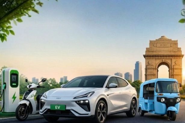 No Petrol Two-Wheelers from 2028, Tax-Free EVs Up to ₹30 Lakh